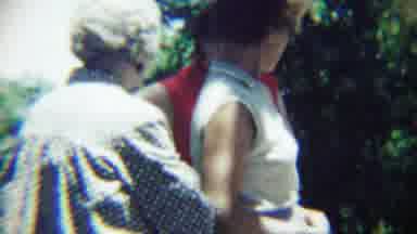 Chadron Nebraska (1959): Elderly Women At A Picnic Enjoying Each Other's Company