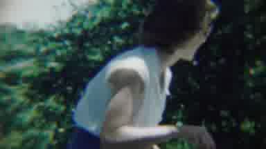 Chadron Nebraska (1959): A Lady Was Enjoying With Family Members Around The Place