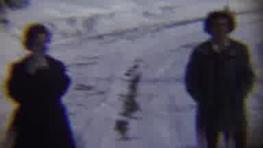 Chadron Nebraska (1959): Man And Woman Standing On The Street For Describing New