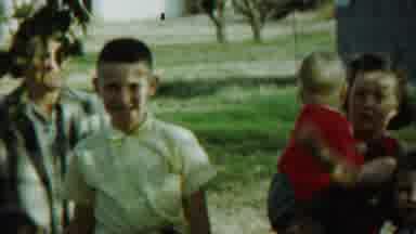 Saint Francis Kansas (1959): Children Greeting Adults At Family Gathering