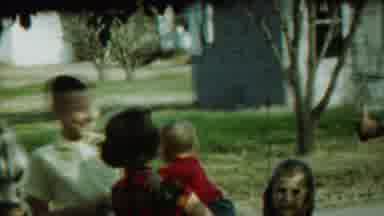 Saint Francis Kansas (1959): Kids Having Fun Together