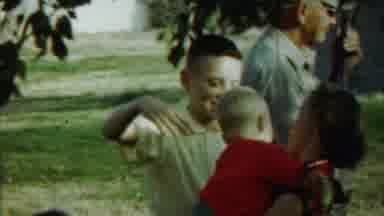 Saint Francis Kansas (1959): Siblings Having Fun Together