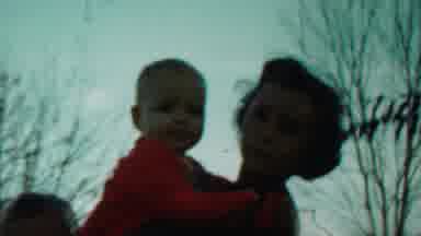Saint Francis Kansas (1959): A Mother Was Apply Showing Her Baby In The Camera