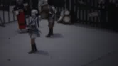 Yokohama Japan (1954): Musicians And Dancers Performing On Sidewalk In Broad