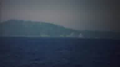 Yokohama Japan (1954): On The Ocean And Seeing The Shore From The Boat As We Sail