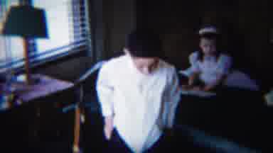 South Bend Indiana (1958): Handsome Young Boy Wears His Pants