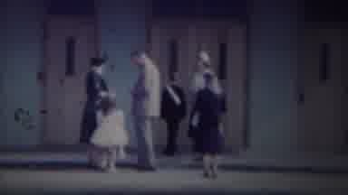 South Bend Indiana (1958): Young Boys Wait For The Church Ceremony
