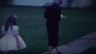South Bend Indiana (1958): Boy Wearing Black Suit Walks Backwards Holding Small