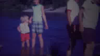 Yellowstone Wyoming (1967): A Family Walking Around In Mud Around A Lake