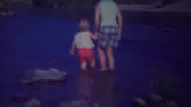 Yellowstone Wyoming (1967): Sister Helps Younger Sister While On The River