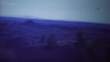 Yellowstone Wyoming (1967): Video Panning Around On A Hill Overlooking Some Rocks