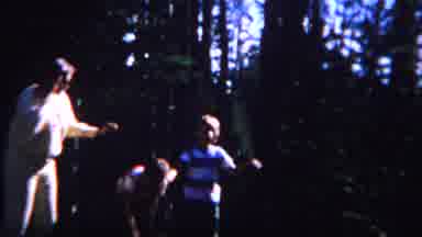 Yellowstone Wyoming (1967): A Great Family Kids Are Jumping In The Spring Jumps