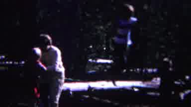 Yellowstone Wyoming (1967): Boy And Girl Children Of Various Ages Jumping And