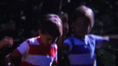 Yellowstone Wyoming (1967): Kids Jumping On The Trampoline