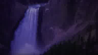 Yellowstone Wyoming (1967): A Gorgeous Looking Mountains And Waterfall Side Was