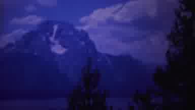 Yellowstone Wyoming (1967): One Brave Boy Walking The Mountain Trail Alone