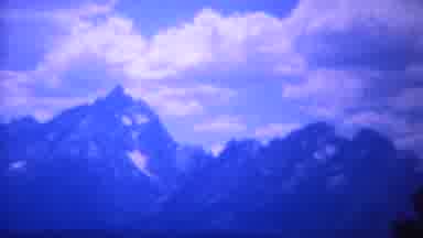 Yellowstone Wyoming (1967): Young Boy Hikes In Mountainous Area