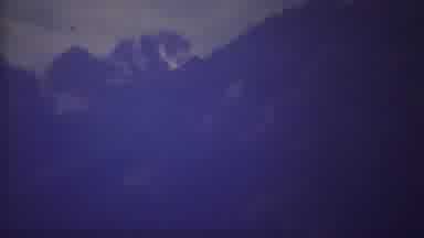 Yellowstone Wyoming (1967): There Is A Mountain With Some Snow And Cloudy Weather