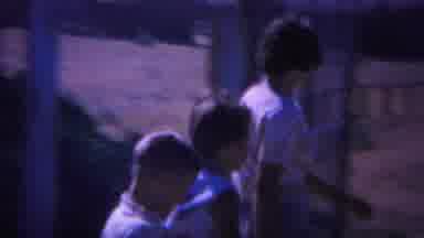 Yellowstone Wyoming (1967): Woman Wearing White Shirt Walks Down Dirt Road With