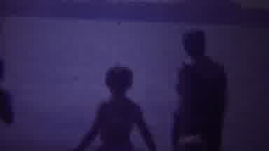 Yellowstone Wyoming (1967): A Lady And The Boy Walks Around The River Area With