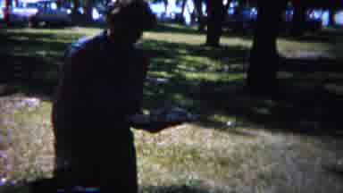 Yellowstone Wyoming (1967): Moms Cook The Food Beside Their Trailers