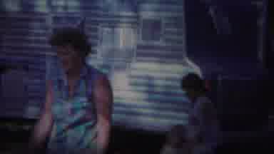 Yellowstone Wyoming (1967): Kids Playing In The Merry-Go-Around In The Park Under