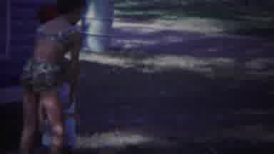 Yellowstone Wyoming (1967): Girl Picks Up Baby And Walks Away From Trailer Outside
