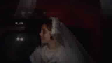 Westville New Jersey (1951): Young Beautiful In White Dress Reads Her Bible