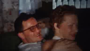 Westville New Jersey (1951): A Family Husband And Wife Are Enjoying Their Time In