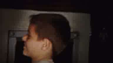 Westville New Jersey (1951): Handsome And Shy Child Smiling Looks Behind