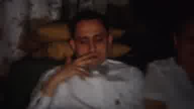 Westville New Jersey (1951): Guy Smoking Old Woman Old Man