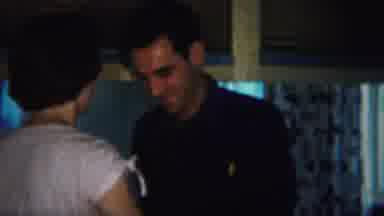 Westville New Jersey (1951): Sweet Couple Talking With Each Other