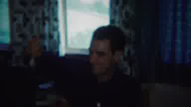 Westville New Jersey (1951): His Dad Slices A Cake And Raises It