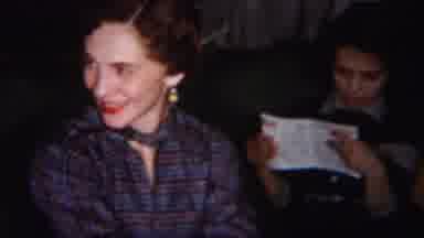 Westville New Jersey (1951): A Lady And Other Are Enjoy The Talk With Each Others