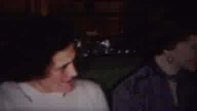 Westville New Jersey-1951: Two Women Talking On Sofa In Vintage Home Movie