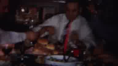 Westville New Jersey (1951): Family Gathered Around A Long Table For A Delicious