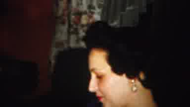Westville New Jersey (1951): Family Enjoy The Meeting And Hang To Large People