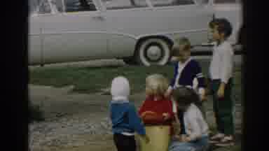 Ephesus Turkey (1962): Many Children Of Different Ages Swinging And Playing With