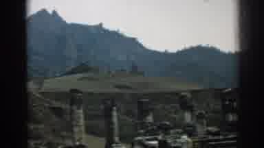 Ephesus Turkey (1962): Mountains And Hills Peaceful View Thru Old Film