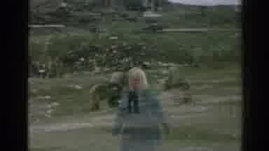 Ephesus Turkey (1962): A Small Kid Running Close To Historical Site