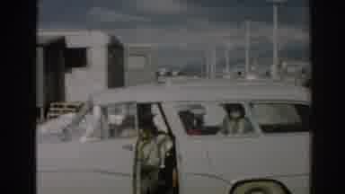 Ephesus Turkey (1962): Women Getting Out Of Car Man With Donkeys In Field