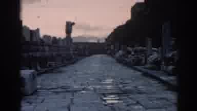 Ephesus Turkey (1962): Images Of Stone Road In A Very Beautiful Place