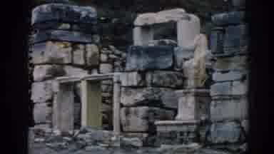 Ephesus Turkey (1962): Two Women Walking Through Ancient Ruins