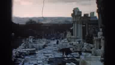 Ephesus Turkey (1962): A Destroyed House After A Cyclone