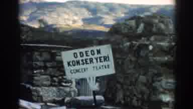 Ephesus Turkey (1962): An Ancient Ruin Heather In The Middle Of The Desert