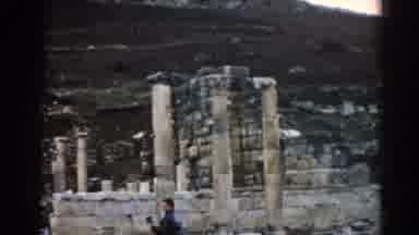 Ephesus Turkey (1962): Ruins And Tourist Site With Rocks