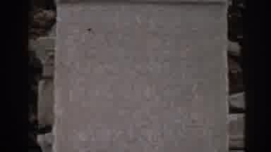 Ephesus Turkey (1962): Blurry Tombstone Cuts To Lovely Natural Scenery Of Hills