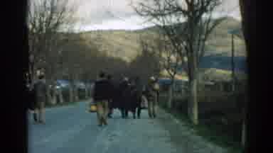 Ephesus Turkey (1962): People Going Out To Enjoy A Sunny Day