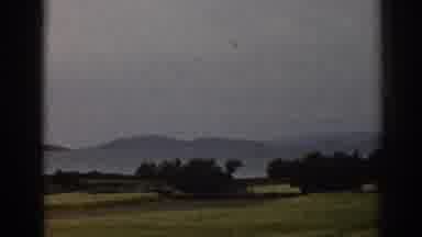 Ephesus Turkey (1962): Camera Panning Across Old Landscape Of Green Hills And