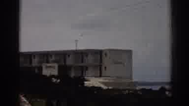 Ephesus Turkey (1962): Zooming In On A Beach Front Hotel On A Cliff